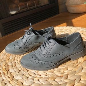 Steve Madden Lace-up Leather Oxford Shoes